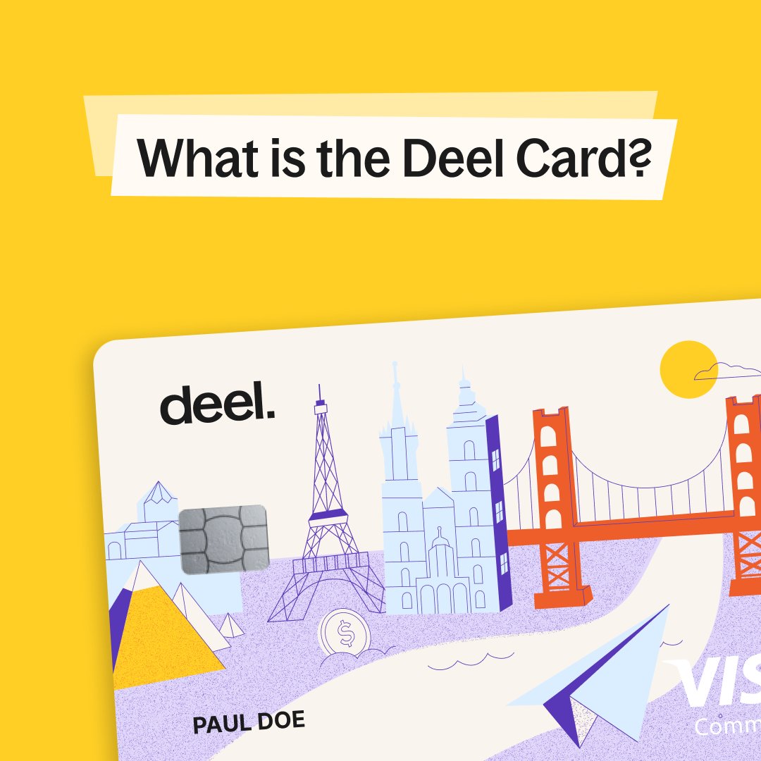 The physical Deel Card is now available in more countries across the globe! 💳 🌍 

Fund your card directly from your Deel account balance and then make purchases using your card. Here's how to get started: bit.ly/45FqQno