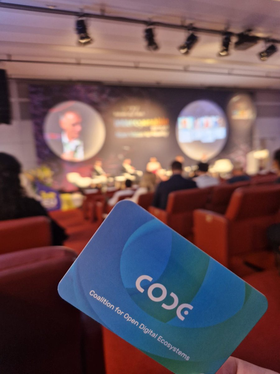 CODE (@code_org_) on Twitter photo π Interoperability across the public sector is crucial to a thriving European digital economy.
π Letβs build open ecosystems for a future where tech seamlessly works together, benefiting everyone.
#OpenDigitalEcosystems #SEMIC2024 <a href="/EU_DIGIT/">DIGIT πͺπΊ</a> π Interoperability across the public sector is crucial to a thriving European digital economy.
π Letβs build open ecosystems for a future where tech seamlessly works together, benefiting everyone.
#OpenDigitalEcosystems #SEMIC2024 <a href="/EU_DIGIT/">DIGIT πͺπΊ</a>