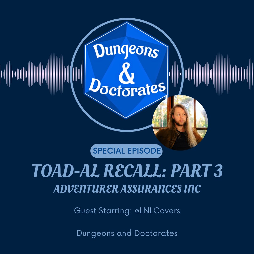 Dungeons and Doctorates tweet media