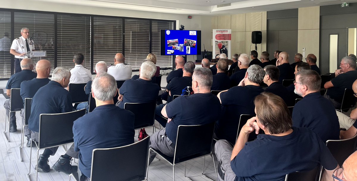 🙏 La réserve citoyenne des sapeurs-pompiers de l’Isère compte aujd 120 retraités SPP-SPV-PATS qui donnent de leur temps pour assurer des missions de logistique ou de transport au bénéfice du <a href="/sdis38/">Sapeurs-pompiers de l'Isère - SDIS38</a> ou de <a href="/udsp_38/">UDSP 38</a> : une journée de reconnaissance a été organisée à leur intention.