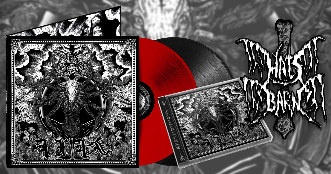 OsmoseProd's tweet photo. HATS BARN "Y.a.HW.e.H" LP/CD are in stock!
🛒 https://t.co/fCecR7fNMb
#hatsbarn #mutiilation #meyhnach #suicidecircle #arkhoninfaustus #anorexianervosa #glaciation #marduk #gorgoroth #blackmetal #frenchblackmetal #osmoseproductions https://t.co/nvNnZuufNF