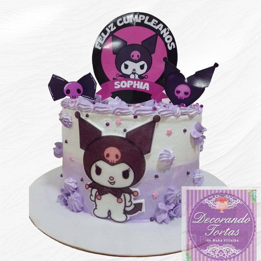 decorandoTortas's tweet photo. TORTA KUROMI 

Decorada en crema, sprinkles y caketopper.
#kuromicake #kuromiymelodi #kuromiparty #kuromipastel #kuromi #tortakuromi #tortadecoradaencrema #tortaspersonalizadas #tortasdecumpleaños #imagenescomestibles #topperpersonalizado #pasteleriaartesanal #pasteledecumpleaño https://t.co/Am7pmHFJ3K