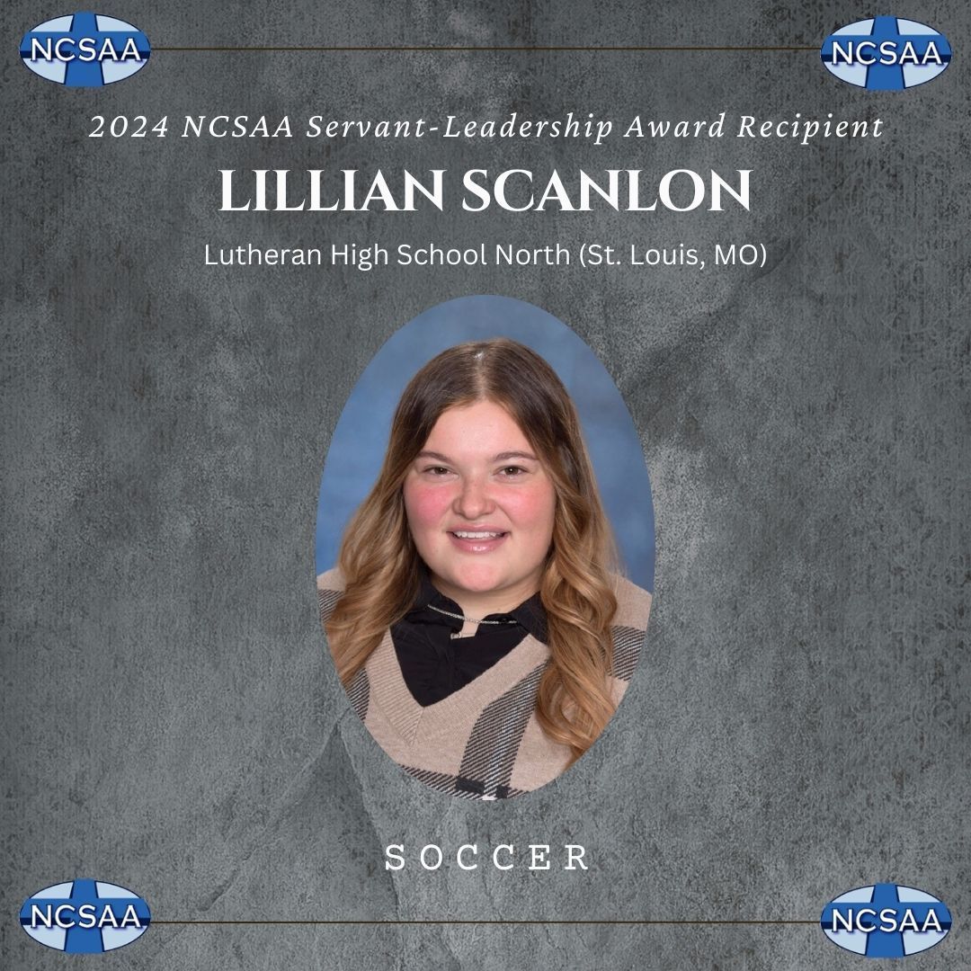 lncrusaders's tweet photo. 🏆 Congrats to Lillian Scanlon for receiving the National Christian School Athletic Association's Servant-Leadership Award! 🌟 "Lilly is an amazing student and athlete. There is no better servant leader than Lilly. We are grateful for her time and service to our institution." https://t.co/7jAX4lYf7Y