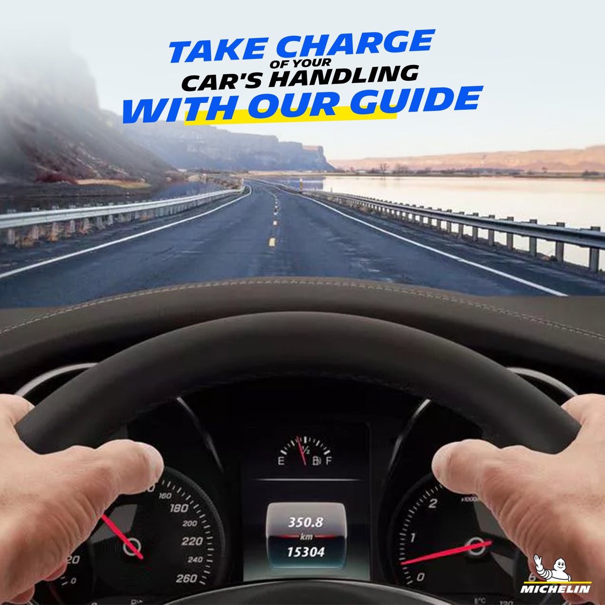 Don't lose control!
Read tips to regain control when your car's road holding changes: bit.ly/3z7PvVP

#MichelinIndia #MichelinTips #MichelinTyres
