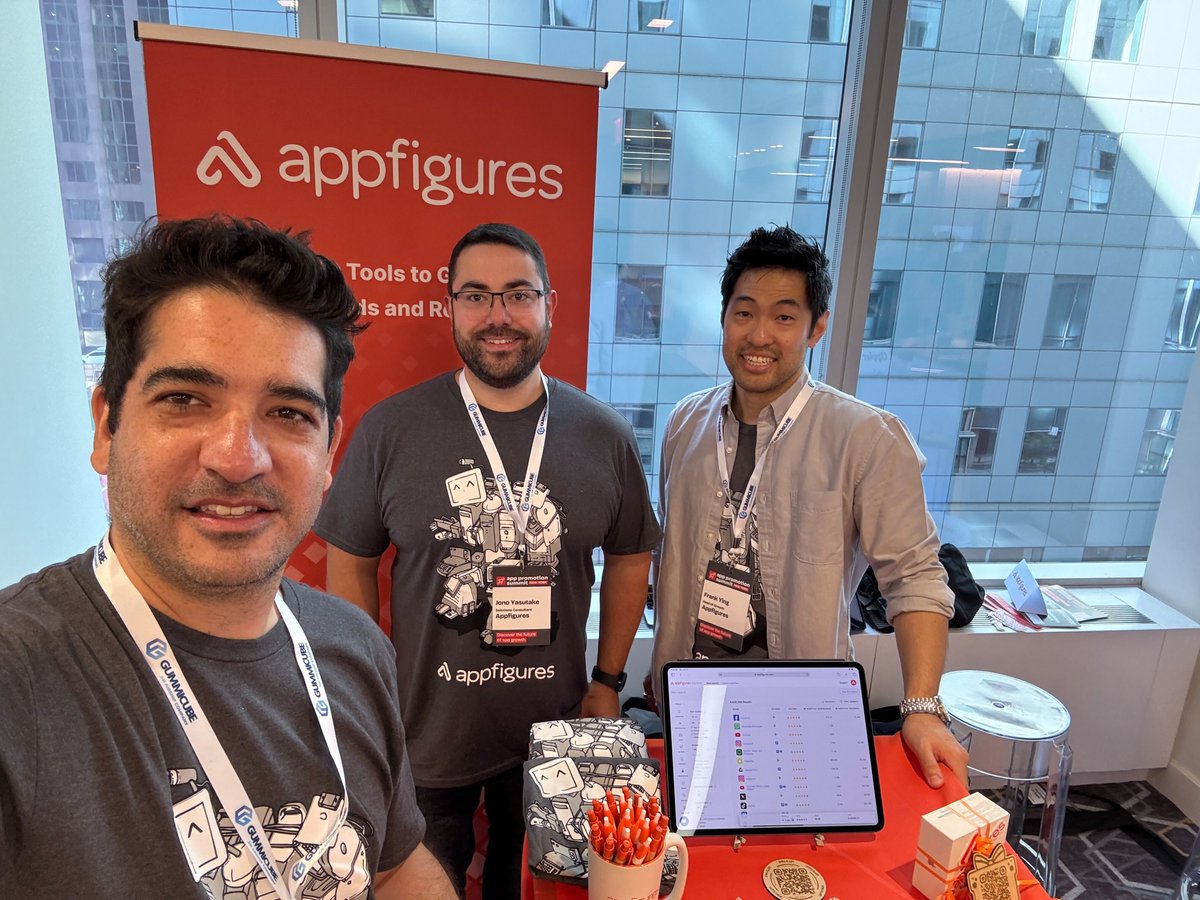 Appfigures (@appfigures) on Twitter photo Excited to see everyone at <a href="/apppromotion/">App Promotion Summit π</a> summit in NYC today! Come say hi and enter our raffle to win a set of Apple Airpod Pros!
#APSNYC #appgrowth #apps Excited to see everyone at <a href="/apppromotion/">App Promotion Summit π</a> summit in NYC today! Come say hi and enter our raffle to win a set of Apple Airpod Pros!
#APSNYC #appgrowth #apps