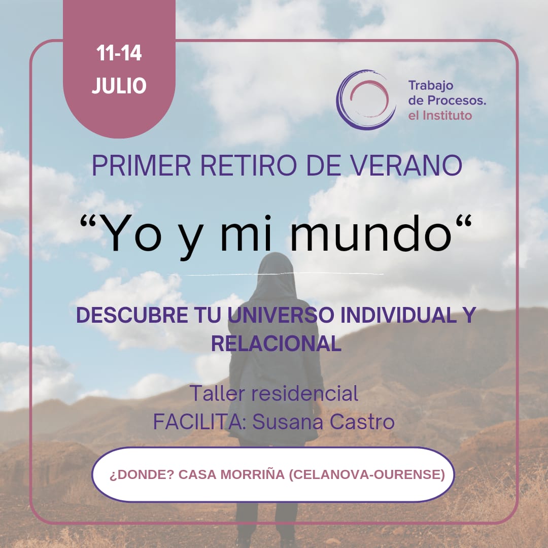 TProcesos's tweet photo. Nueva propuesta para este #Verano  de una de nuestras estudiantes del instituto.
#Taller residencial en #Galicia en Julio.ç

#yoymimundo #trabajodeprocesos #processwork #Spain https://t.co/UxrJ7uRnLD