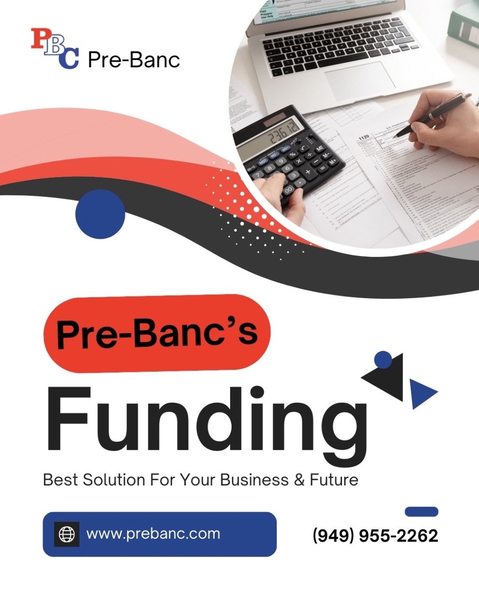 PrebancARloans's tweet image. Pre-Banc understands the unique challenges faced by small businesses. That's why we've designed a funding process that is fast, transparent, and tailored to meet your specific needs. 🤝🔍 #SmallBusinessChallenges #TransparentFinancing #TailoredSolutions