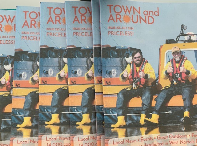 Just in time for the weekend ! Come and pick up your free copy from the library <a href="/TeamQEH/">The QEH King's Lynn</a> and get exploring <a href="/hunny_bird/">Town and Around</a>