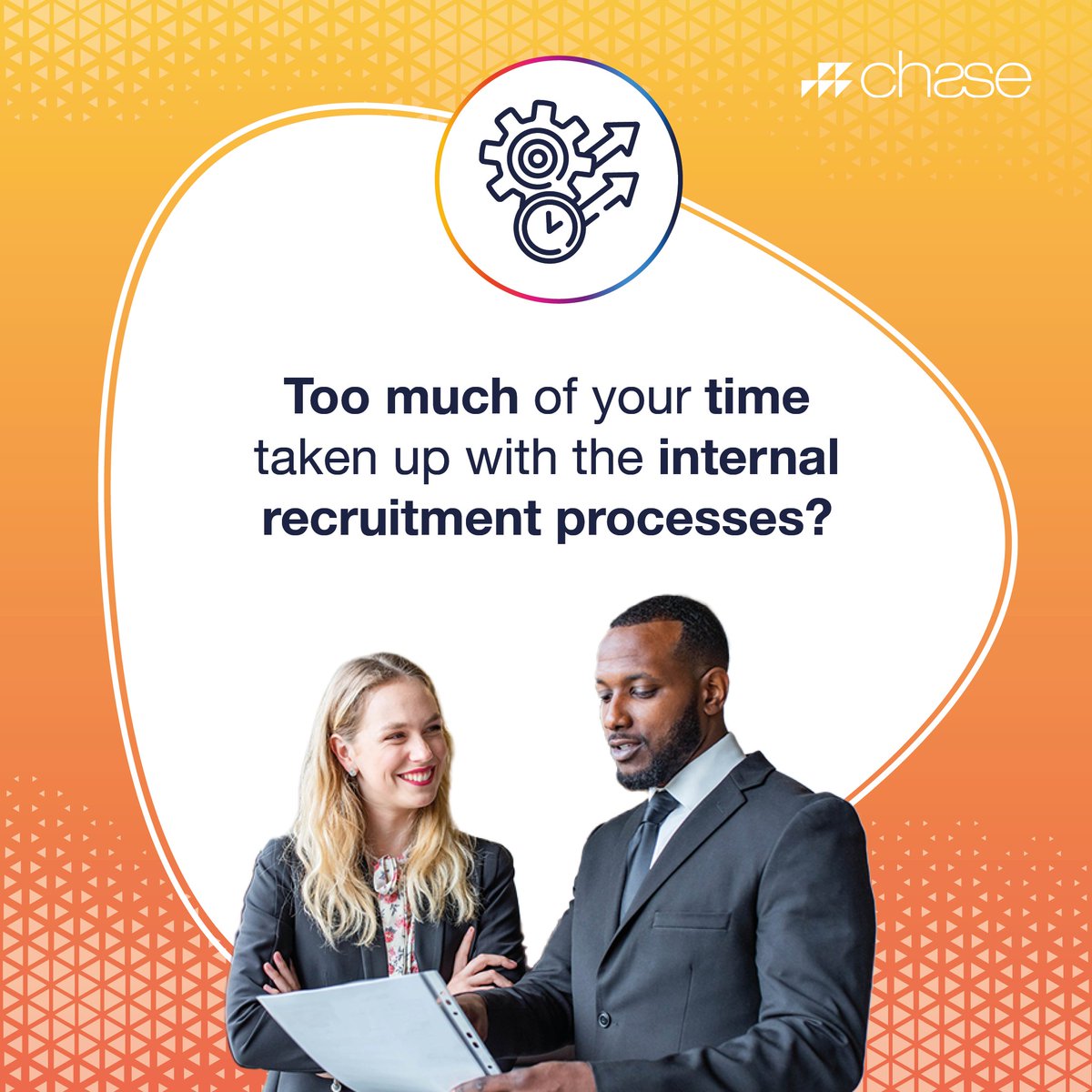 ChasePeople's tweet photo. ⌛Allow your internal teams to concentrate on strategic programmes and innovation. Leave the hassle of recruitment and on-going management to the leading UK experts here – https://t.co/VkNfip9HuU https://t.co/u6UFUgtuOy