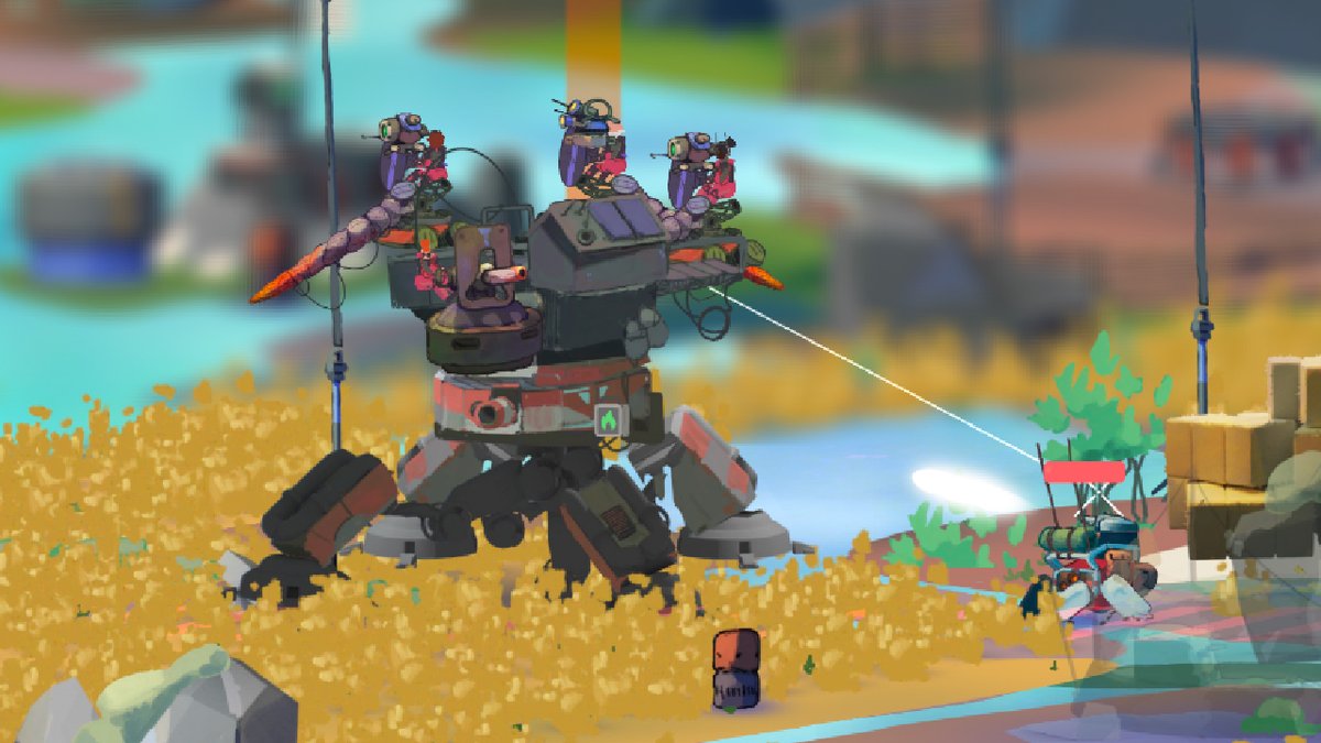 The just-announced Castle Come is a fortress-building roguelike where the castle storms YOU. 

Check out the first trailer: bit.ly/3xzTud6