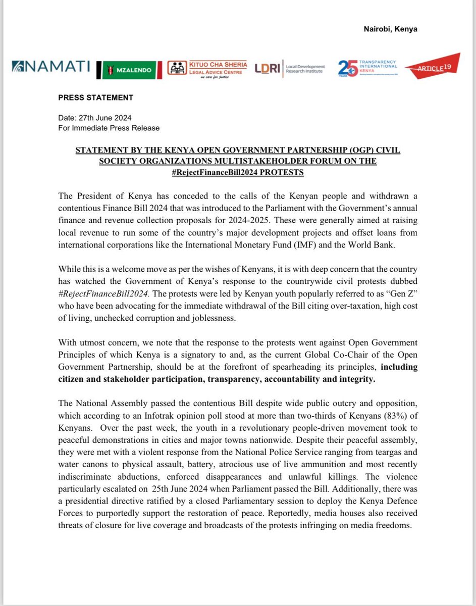 Mzalendo tweet media