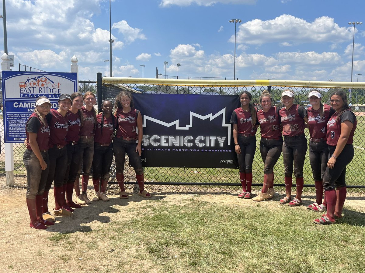 Late weekend recap. We had a great week at Scenic City last week going 6-2-1. This group showed so much grit and character. Battled to the end in every game. We could not be more proud of them!  Next stop Colorado!!