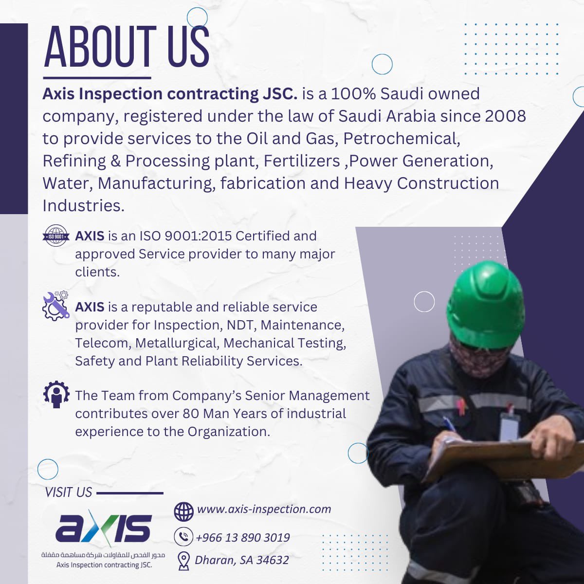 Axis Inspection JSC. tweet media