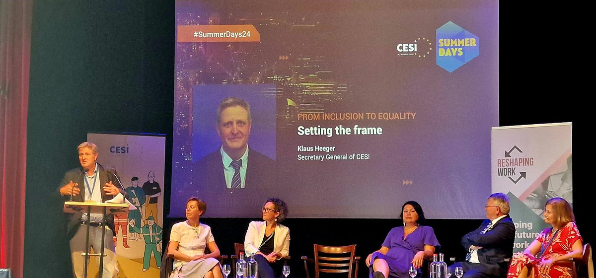 Fismic Nazionale (@fismicnazionale) on Twitter photo #SummerDays24 il segretario generale Klaus Heeger <a href="/CESIunions/">CESI - Independent Trade Unions</a> su #inclusione e #genderequality
L'Intelligenza Artificiale è presente e futuro, possiamo renderlo migliore e più equo per tutti. Riflettiamo su quello che il #sindacato può e deve fare nel mondo del #lavoro! #SummerDays24 il segretario generale Klaus Heeger <a href="/CESIunions/">CESI - Independent Trade Unions</a> su #inclusione e #genderequality
L'Intelligenza Artificiale è presente e futuro, possiamo renderlo migliore e più equo per tutti. Riflettiamo su quello che il #sindacato può e deve fare nel mondo del #lavoro!