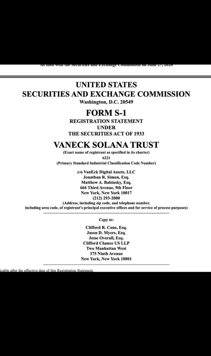 MaxPowe9325's tweet photo. @We_Are_YouChain Con Solana si fa la grana ETF solana di VANECK https://t.co/H6814YcZUq
