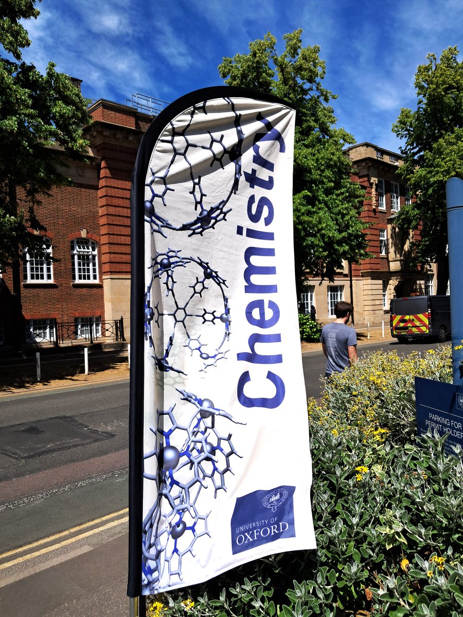 Harry Anderson Group (@hlagroupox) on Twitter photo It's <a href="/UniofOxford/">University of Oxford</a> <a href="/OxfordChemistry/">Oxford Chemistry</a> Open Days this week. Exciting to see some Anderson Group porphyrin nanorings flapping in the breeze on this very fetching department flag! It's <a href="/UniofOxford/">University of Oxford</a> <a href="/OxfordChemistry/">Oxford Chemistry</a> Open Days this week. Exciting to see some Anderson Group porphyrin nanorings flapping in the breeze on this very fetching department flag!