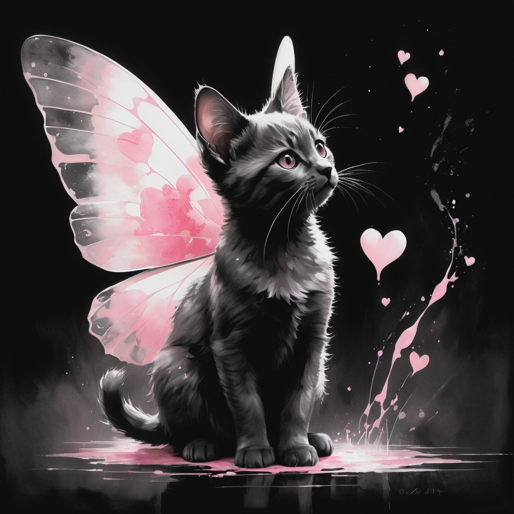 dainiusex7's tweet photo. Enchanting Feline Fantasy
#DigitalArt #FantasyKitten #CreativeDesign #WhimsicalArt #ButterflyWings #ArtInspiration #CuteAndMagical #FelineFantasy #ArtisticExpression #digitalart #cat #kitten https://t.co/Lokc6rFsV5