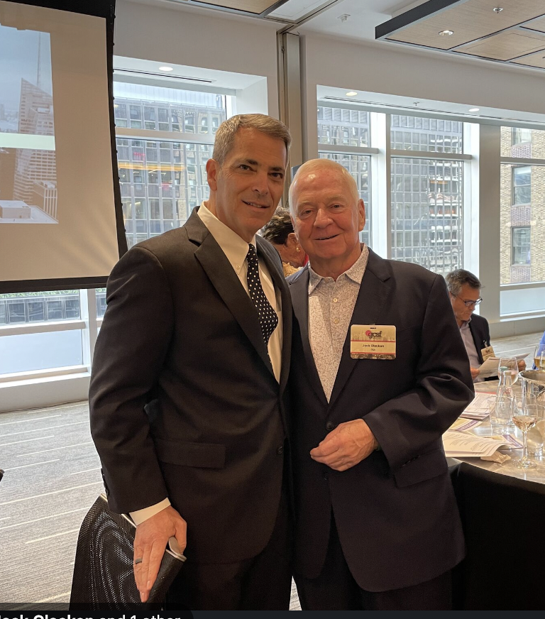 onlyTGI's tweet photo. A big congratulations to Francis McMahon of Canon Solutions America for receiving the 2024 GCSF Champion of Education Award this week. Francis is an industry trailblazer and a long-time friend to the TGI family. We are so glad to see this recognition for his accomplishments. https://t.co/90fda000pS