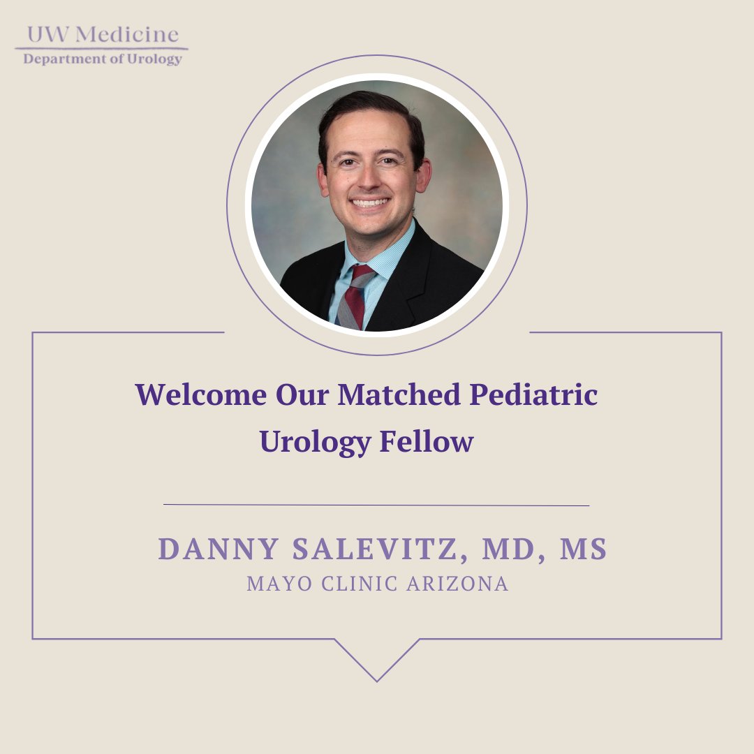 UW Urology (@uwurology) on Twitter photo Introducing our newest addition to the pediatric urology team! Join us in welcoming <a href="/DannySalevitz/">Danny Salevitz</a> as they embark on this exciting journey with us, providing exceptional care and making a difference in pediatric urology. Introducing our newest addition to the pediatric urology team! Join us in welcoming <a href="/DannySalevitz/">Danny Salevitz</a> as they embark on this exciting journey with us, providing exceptional care and making a difference in pediatric urology.