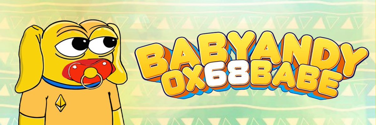 GM.

Daily Reminder!

If you have missed $ANDY you should buy a bag of #BabyAndy0x68 !