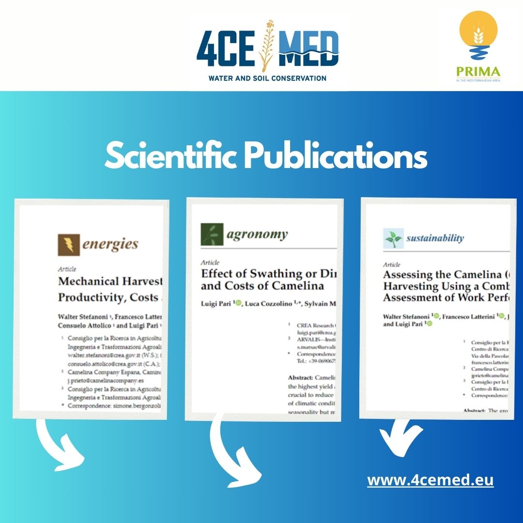 4CE-MED (@4cemed) on Twitter photo ✍️Research partners present Scientific Publications. <a href="/4ceMed/">4CE-MED</a> invites you to have a look at these scientific articles available on our library section.
<a href="/PrimaProgram/">PRIMA Program Mediterranean Partnership 🇪🇺</a>
<a href="/eucapnetwork/">EU CAP Network</a>
<a href="/CORDIS_EU/">EU Research Results</a> ✍️Research partners present Scientific Publications. <a href="/4ceMed/">4CE-MED</a> invites you to have a look at these scientific articles available on our library section.
<a href="/PrimaProgram/">PRIMA Program Mediterranean Partnership 🇪🇺</a>
<a href="/eucapnetwork/">EU CAP Network</a>
<a href="/CORDIS_EU/">EU Research Results</a>