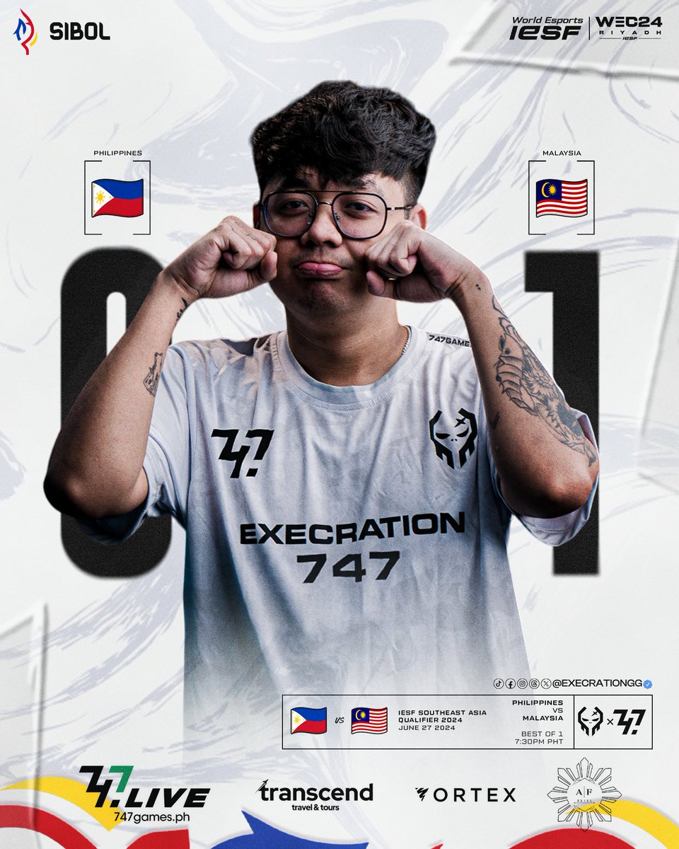 ExecrationGG's tweet photo. Team Malaysia took the victory this time
#ExeShot #747Live #Sibol
#IESFQualifiers #WEC2024 https://t.co/BXS3XdqJVc