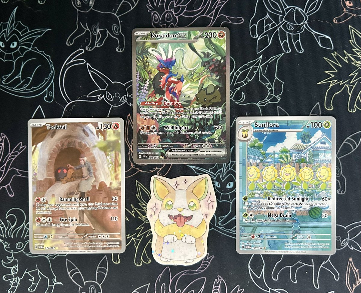 Rheaquaza's tweet photo. 🌻🐢 Giveaway! 🐢🌻

One person will win these cards and sticker!

To Enter: ✔️ Retweet 

The winner will be drawn on Thursday, July 4th! 🎆🎇 https://t.co/nwvKcdn1iW