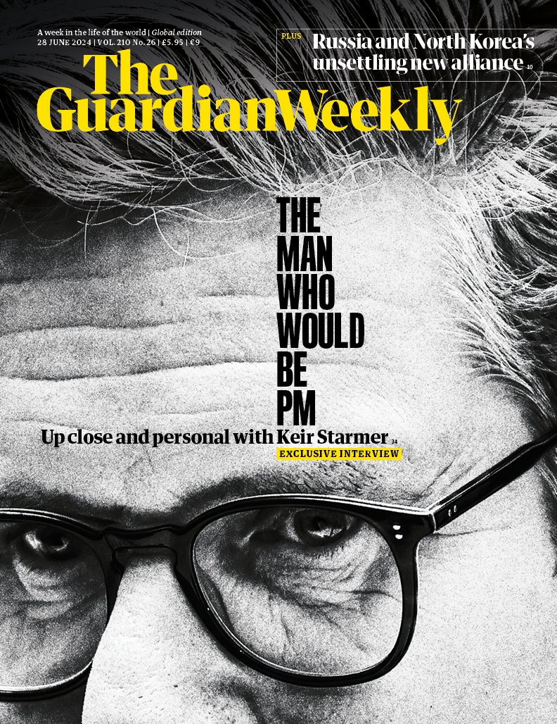We've got two covers for the latest issue of <a href="/guardianweekly/">Guardian Weekly</a> - readers in the UK and Europe get 
Up close with Keir Starmer

Photograph: Murdo MacLeod

Get these subscriptions offers while they're hot:
support.theguardian.com/uk/subscribe/w…