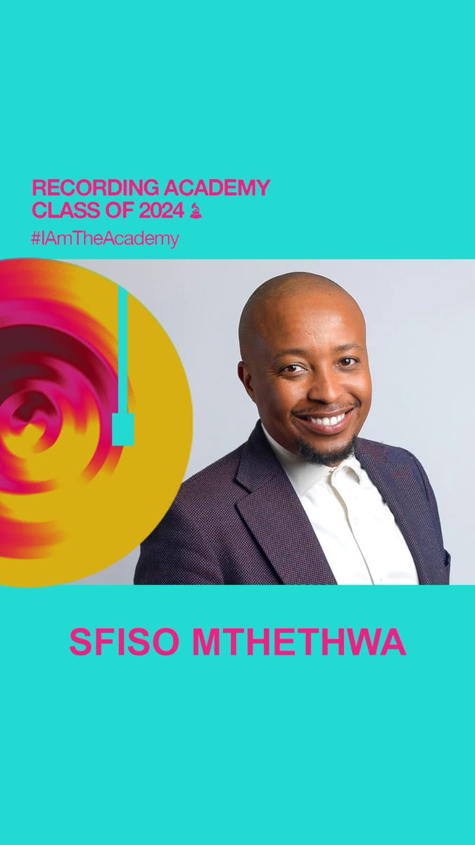We are delighted to share that our esteemed Managing Director, Manaileng Maphike and Director, Sfiso Mthethwa have been selected as part of the prestigious Recording Academy Class of 2024.

Congratulations to our leadership team on this remarkable achievement.

#iamtheAcademy