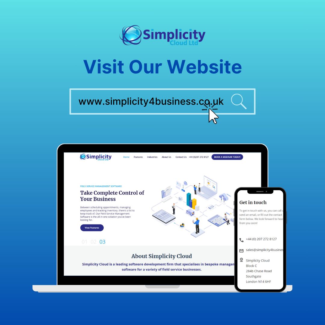 Simplicity4Bus's tweet image. Discover the power of Simplicity Cloud firsthand! Visit our website today to explore our innovative solutions and revolutionise the way you manage your business. 💻✨ #SimplicityCloud #Innovation
