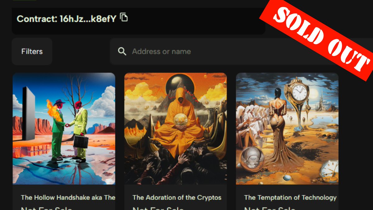 🟪NFT collection "The Triumph Of Art" - SOLD OUT!

We've been so busy developing a holistic marketing plan to spread awareness of #Koinos that we haven't had the chance to update everyone on the recent developments in our vibrant ecosystem! 

👉Here's a quick recap of the