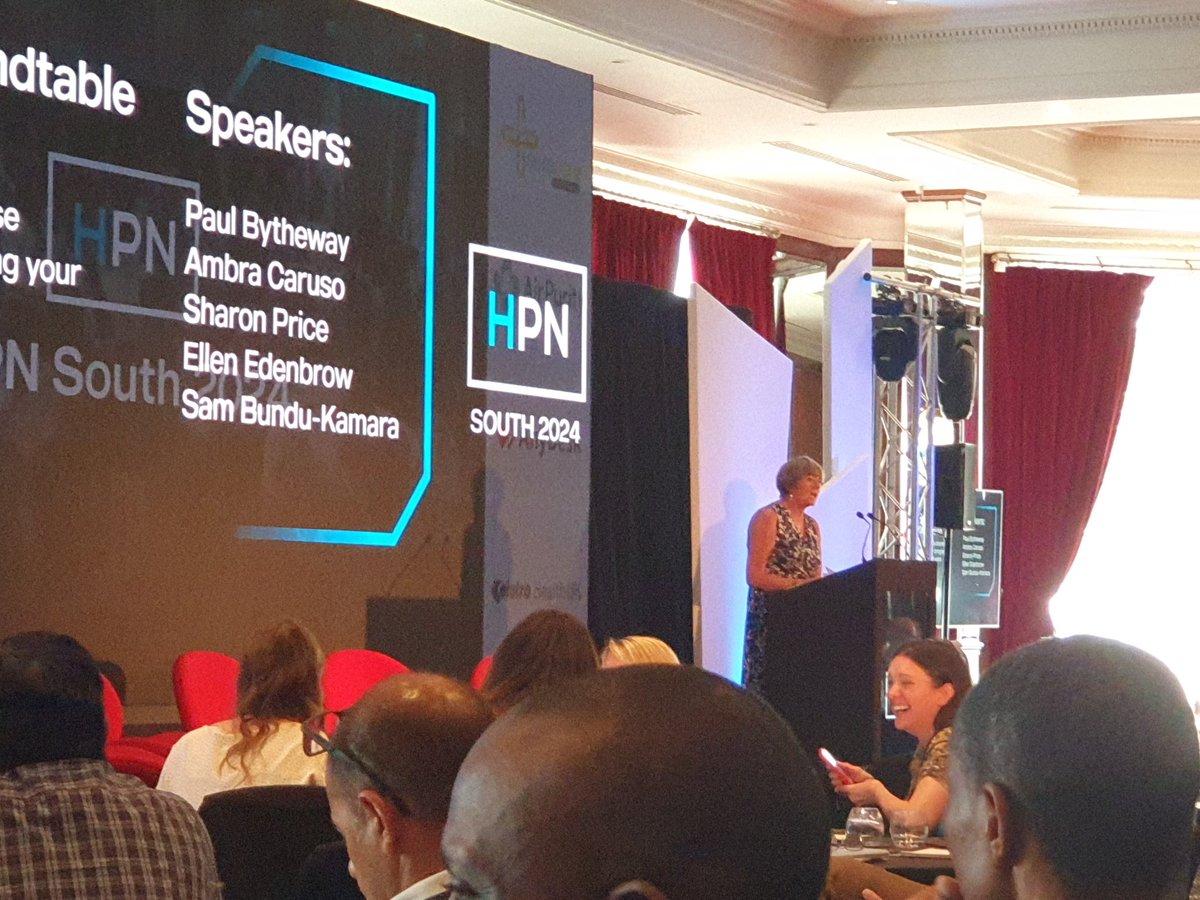 ReaddyUK's tweet image. Great to see @TotterdellJac chairing HPN South 2024. Well done. Great first day so far. 🙌🏻