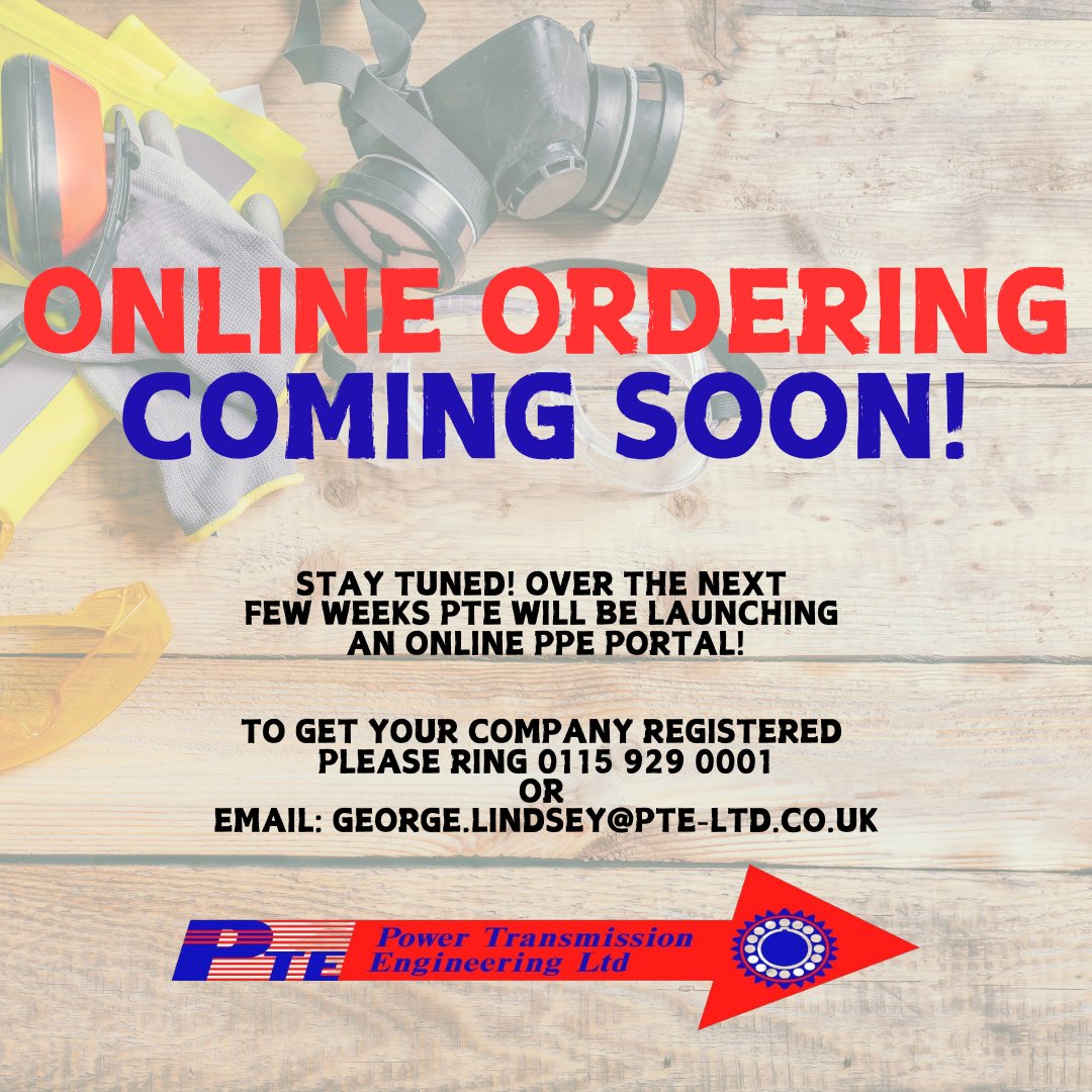 PTE_Notts's tweet photo. COMING SOON! An Online PPE Portal for all new and existing customers to order from!

Huge thanks to @widagroup

To get registered please contact : george.lindsey@pte-ltd.co.uk or call 0115 929 0001!

#ordering #ppe #pte #nottingham https://t.co/cRDqr5DED8