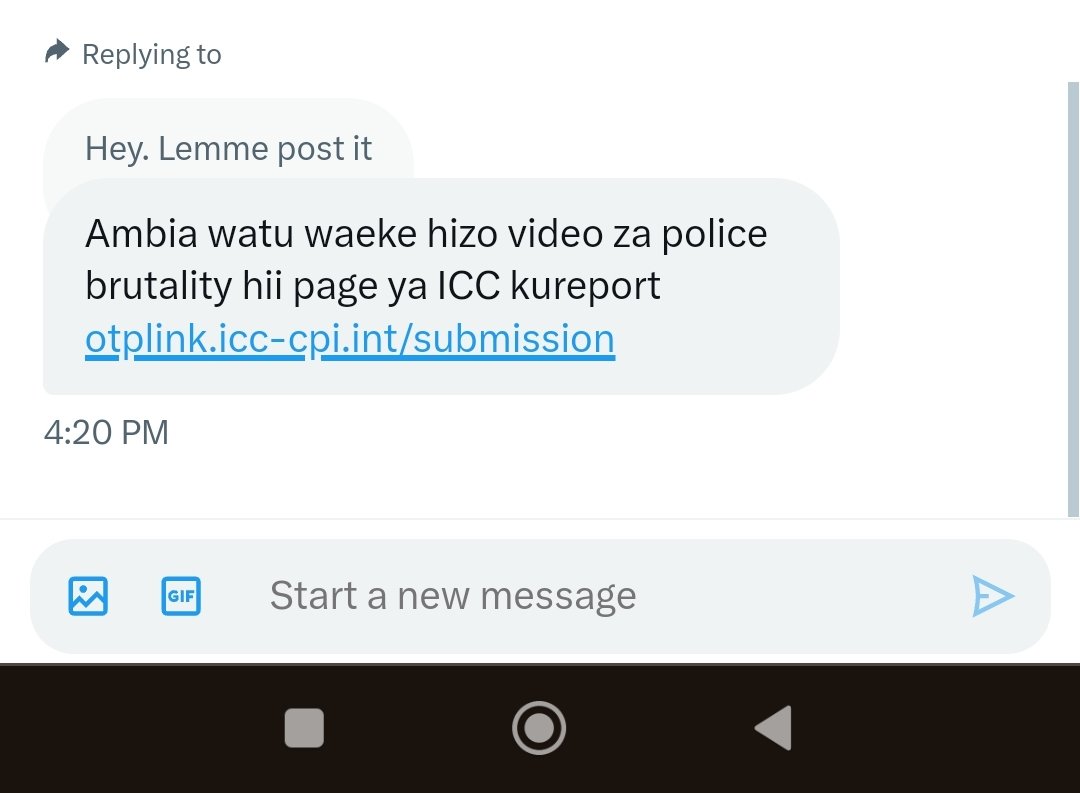 B3laze's tweet image. For the videos of police brutality, here is the ICC reporting link: otplink.icc-cpi.int/submission

#Reject
