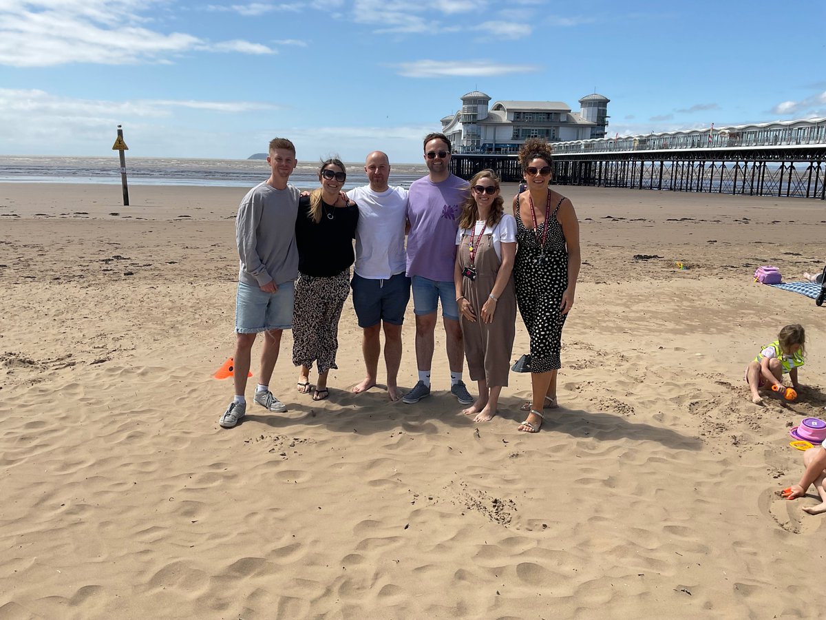 greysbrookeatlp's tweet image. We’ve made it to the beach. It’s sandcastle time! #stchadsbrooke ❤️#onetrust