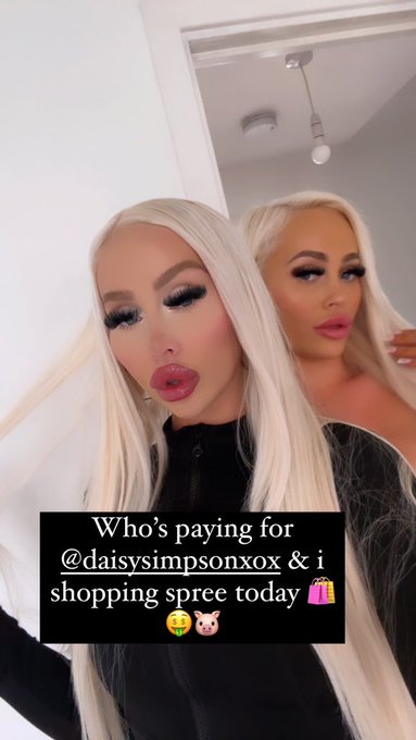 What pathetic slave wants to fund our shopping trip today 🐷🛍️  Findom femdom cuckold paypig goddess https://t