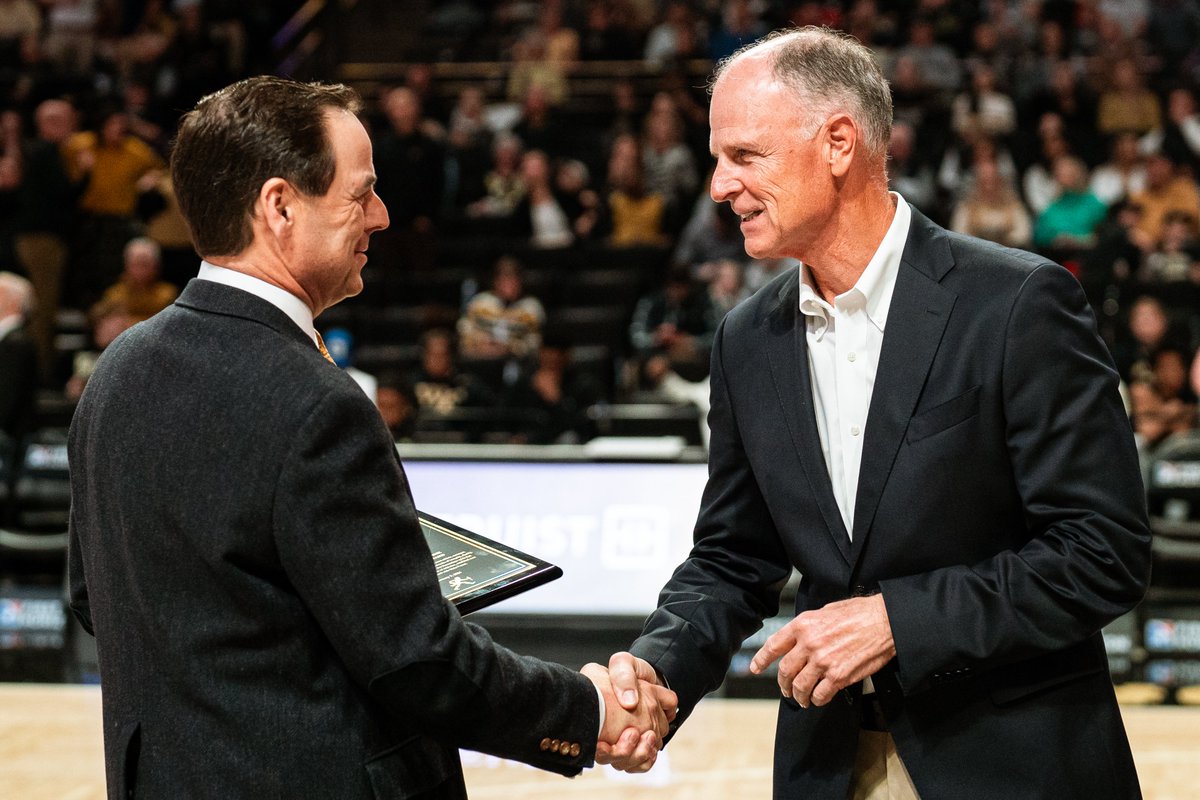 "John continues to provide extraordinary leadership for Wake Forest Athletics ... His appointment also as Vice President reflects his broad collaborations across the University as a whole."

Wake Forest, John Currie ink long-term contract extension: deacs.info/4eA8R69