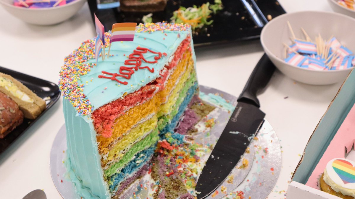 techUK's tweet photo. 🌈 Celebrating Pride Month with a wonderful team lunch! 🌈

We believe everyone deserves to be their authentic selves, both in and out of the workplace. This was a great opportunity to honour and support the LGBTQ+ community and to reinforce our commitment to #DEI. 
#PrideMonth https://t.co/eW40DjaaQD