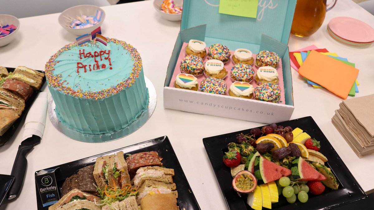 techUK's tweet photo. 🌈 Celebrating Pride Month with a wonderful team lunch! 🌈

We believe everyone deserves to be their authentic selves, both in and out of the workplace. This was a great opportunity to honour and support the LGBTQ+ community and to reinforce our commitment to #DEI. 
#PrideMonth https://t.co/eW40DjaaQD