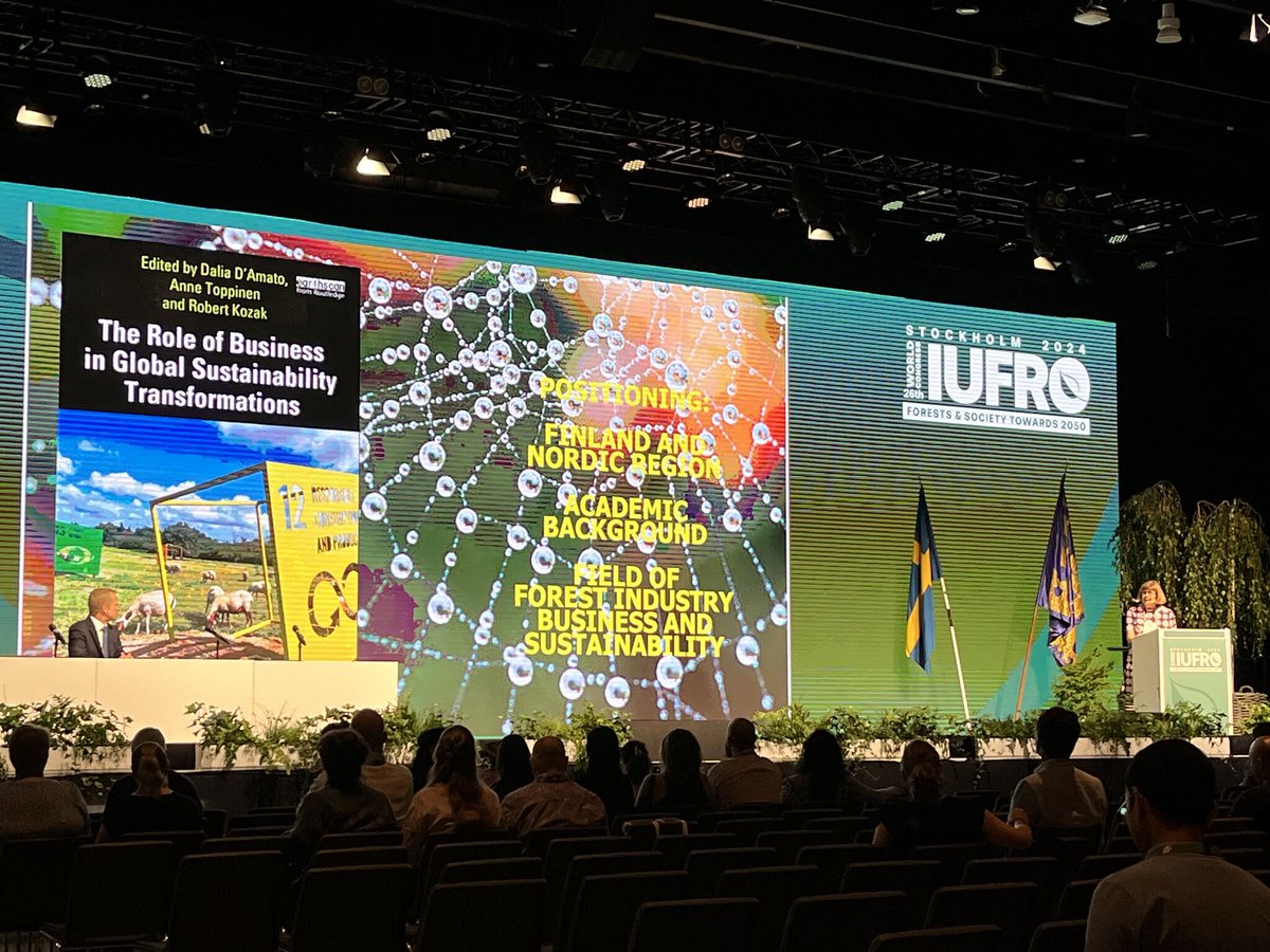 Dalia D'Amato (@dalia_damato) on Twitter photo If you are curious about the book presented at #IUFRO2024 plenary today by Prof. @annetoppinen, check it out. It's open access doi.org/10.4324/978100…
<a href="/ubcforestry/">@forestry.ubc.ca on Bluesky</a> (Prof. Robert Kozak) <a href="/ForestSciences/">Metsätieteiden osasto</a> <a href="/HELSINKISUS/">HELSUS</a> <a href="/SYKEint/">Finnish Environment Institute (Syke)</a> If you are curious about the book presented at #IUFRO2024 plenary today by Prof. @annetoppinen, check it out. It's open access doi.org/10.4324/978100…
<a href="/ubcforestry/">@forestry.ubc.ca on Bluesky</a> (Prof. Robert Kozak) <a href="/ForestSciences/">Metsätieteiden osasto</a> <a href="/HELSINKISUS/">HELSUS</a> <a href="/SYKEint/">Finnish Environment Institute (Syke)</a>
