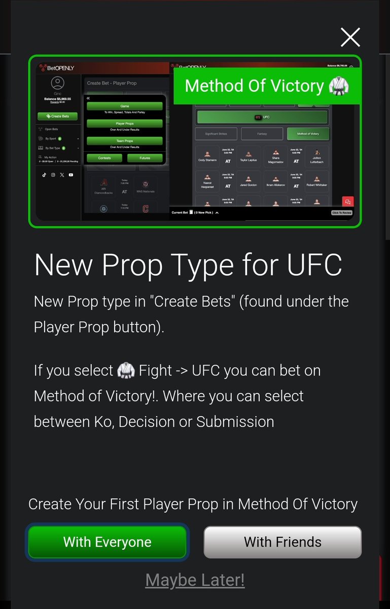Lets go! <a href="/Gino_BetOpenly/">Gino BetOpenly</a> #betopenly #ufc303