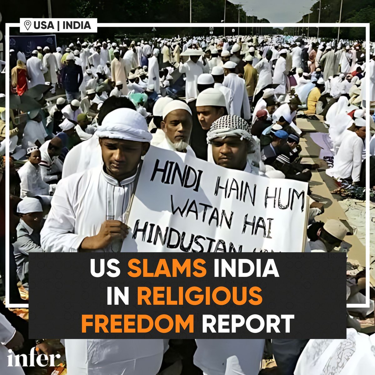 infer_digital's tweet image. 🚨: #US criticized India on religious freedom, alarmed by rising bigotry against Jews and Muslims. Blinken noted increased US hate crimes linked to Gaza war. Action on India unlikely. 

#ReligiousFreedom #Bigotry #India #US  #BreakingNews #infer