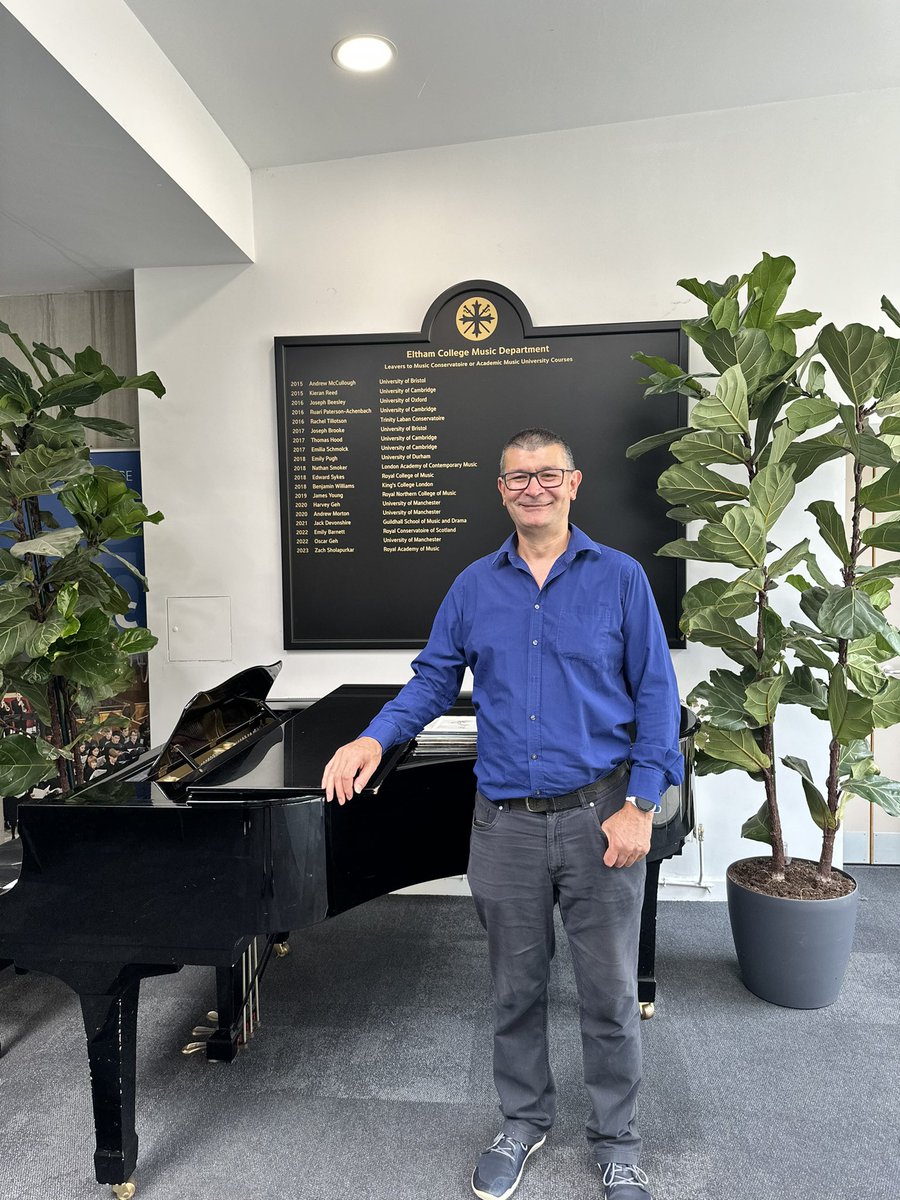 A momentous, but sad, day today - Mr Williams, one of our classical guitar  teachers, taught his final lessons ahead of his retirement after a mighty  22 years at Eltham. We thank, image size:900x1200