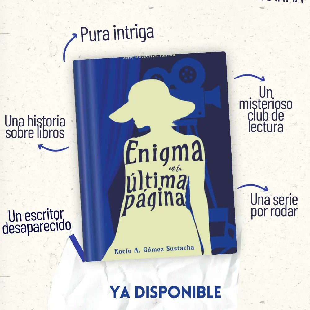 ¡Nueva novela! Detective Karma regresa con un nuevo caso cargado de misterio en el que los libros contarán mucho más de lo que narran. Os dejo más información en el hilo.
#novela