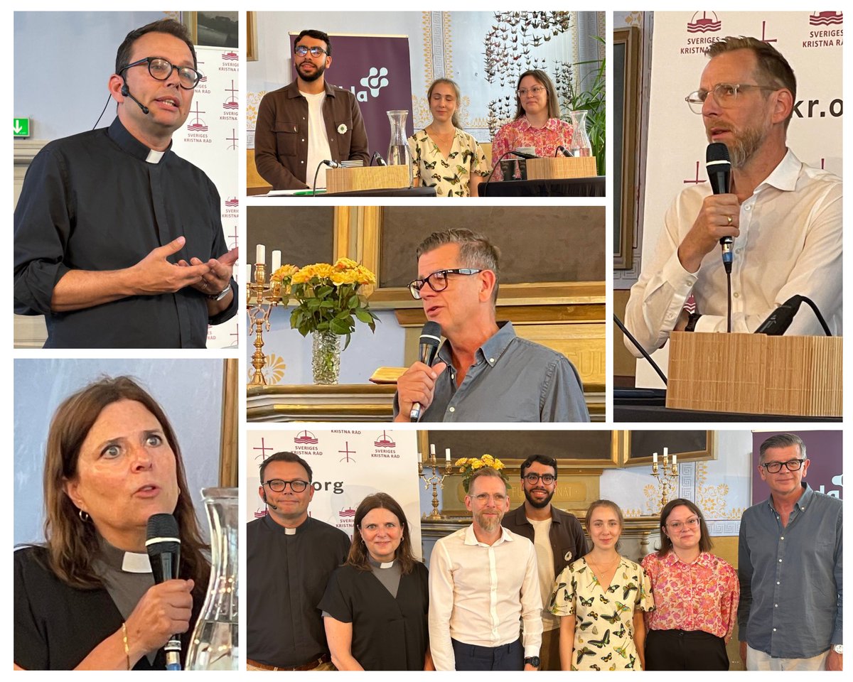 På temat ”Låt religionen vara en del av lösningen” mötte unga troende DO Lars Arrhenius och socialminister Jakob Forssmed. Ett särskilt tack till Amin Al Qatanani, Hannah Stutzinsky och Clara Olsson som delade sina utmaningar men även förhoppningar inför framtiden. #Almedalen2024