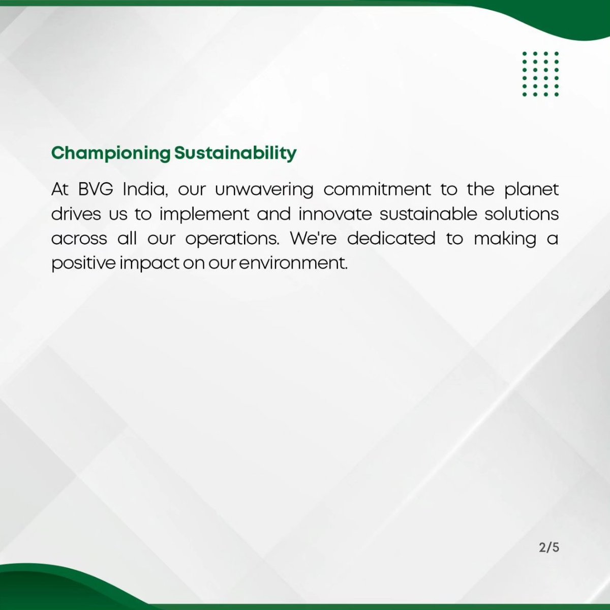 BVG India Limited tweet media