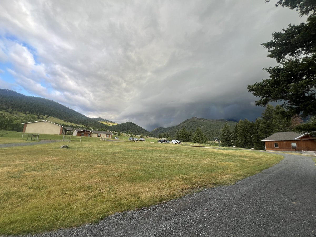 Time to change our morning field plans…