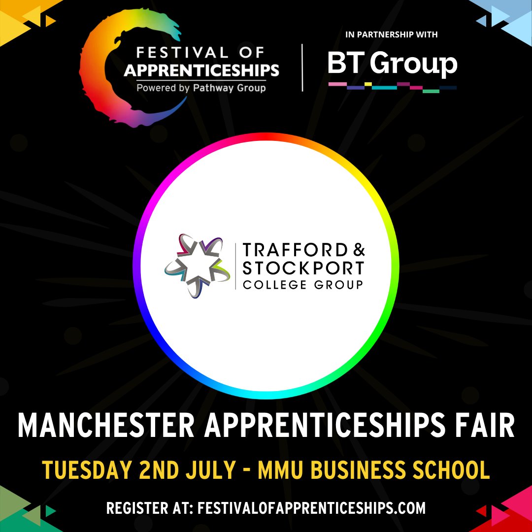Meet The Exhibitor - @TraffordCollege <a href="/stock_college/">Stockport College</a>

festivalofapprenticeships.com

#FestivalOfApprenticeships #Apprenticeships #Apprenticeship #ApprenticeshipsWork #ChooseApprenticeships #CareerDevelopment #CareersFair #Careers