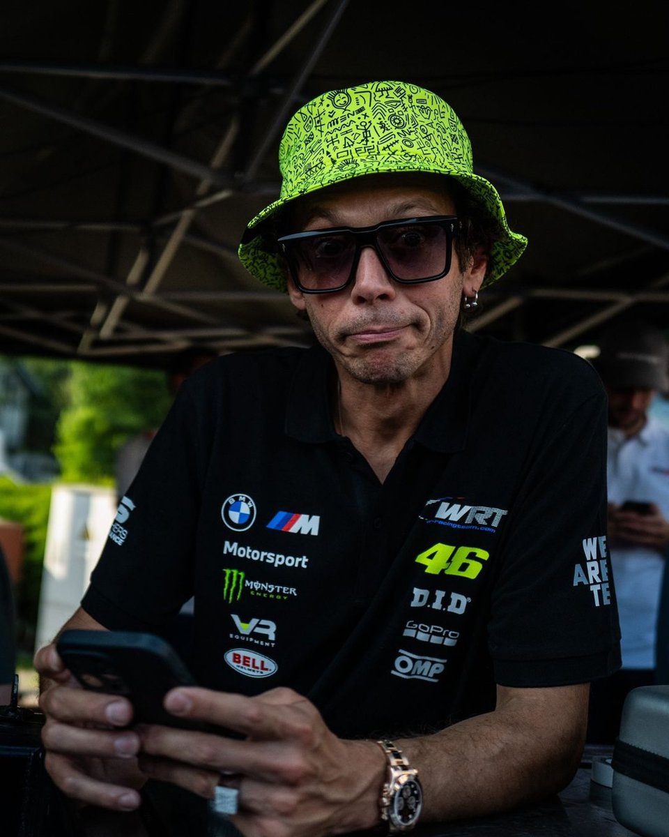 ValeYellow46's tweet photo. SPA 24H 2024 
Wednesday, city center parade and team photo https://t.co/BfxRiSJglA
