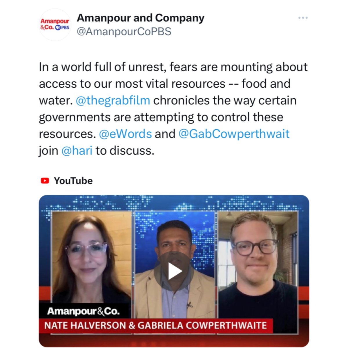 thegrab (@thegrabfilm) on Twitter photo From <a href="/guardian/">The Guardian</a> to @msnbc journalists are turning to the team behind “the holy sh&t documentary of the year” The Grab <a href="/eWords/">Nathan Halverson</a> <a href="/GabCowperthwait/">GabrielaCowperthwait</a> to learn more about one of the world’s biggest and little known threats. Now streaming wherever you watch movies From <a href="/guardian/">The Guardian</a> to @msnbc journalists are turning to the team behind “the holy sh&t documentary of the year” The Grab <a href="/eWords/">Nathan Halverson</a> <a href="/GabCowperthwait/">GabrielaCowperthwait</a> to learn more about one of the world’s biggest and little known threats. Now streaming wherever you watch movies
